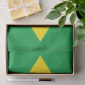 Papier van de vlag van Brazilië (Geschenk)