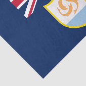 Papier van de vlag van Patriottic Anguilla (Detail)