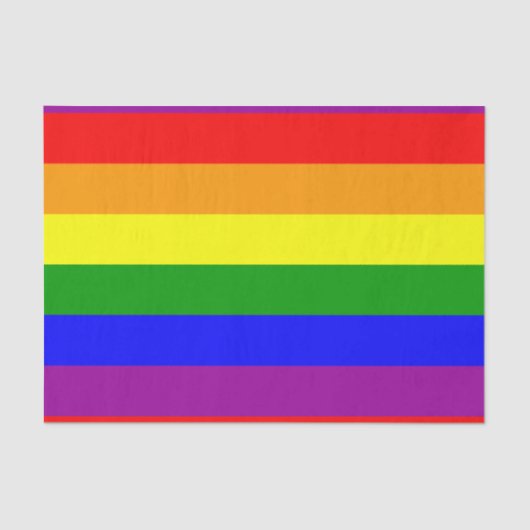 Papier van de vlag van Rainbow Pride (Voorkant)