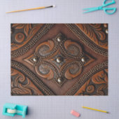 Papier van gekookt leder (Craft)