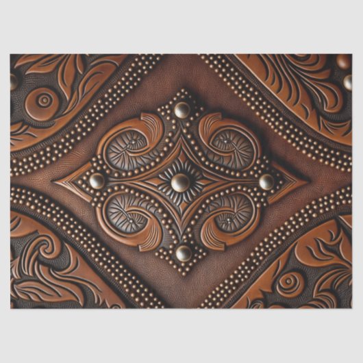 Papier van gekookt leder (Voorkant)