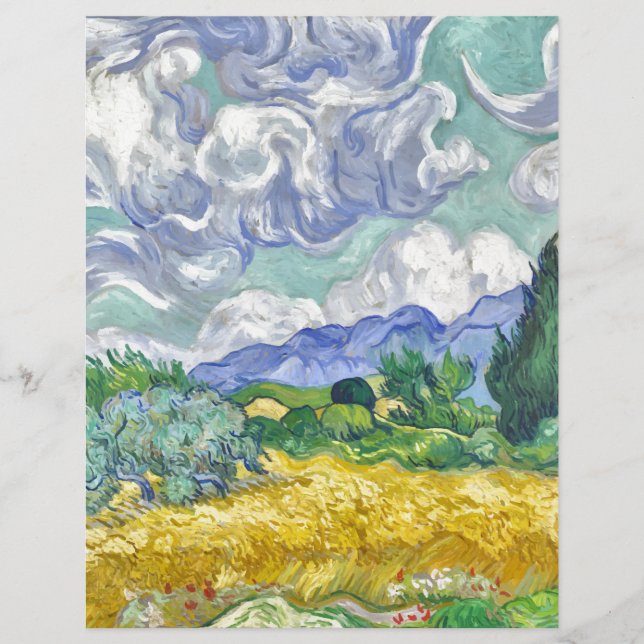 Papier Van gogh (Devant)
