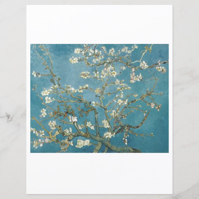 PAPIER VAN GOGH : ALMOND BLOSSOM (Voorkant)