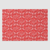 Papier van het rode land Paisley-patroon (Voorkant)