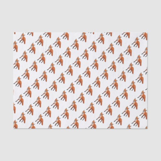 Papier van het type 'Red Fox Wildlife' (Voorkant)