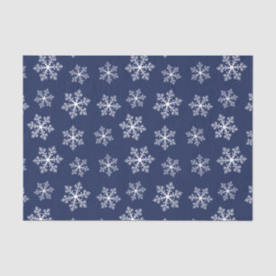 Papier van Navy Snowflake