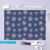 Papier van Navy Snowflake (Craft)