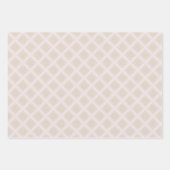 Papier van pasta Rococo Damask Stripe Wrapping Inpakpapier Vel (Voorkant 3)