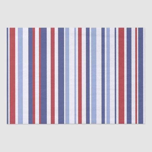 Papier van rood wit blauw bandweefsel (Voorkant)