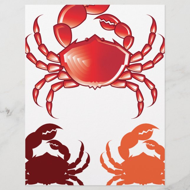Papier vecteur Crabe Jumbo (Devant)