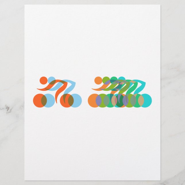 Papier Vélo freak (Devant)