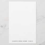 Papier Velours de prune foncée et Bingo de la nuptiale de (Dos)