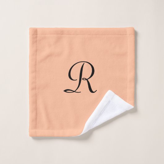 Papier Velours Monogramme (Gant de toilette)