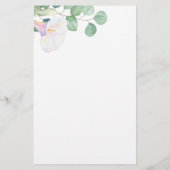 Papier Verdure - Plus ou sous la douche nuptiale (Dos)