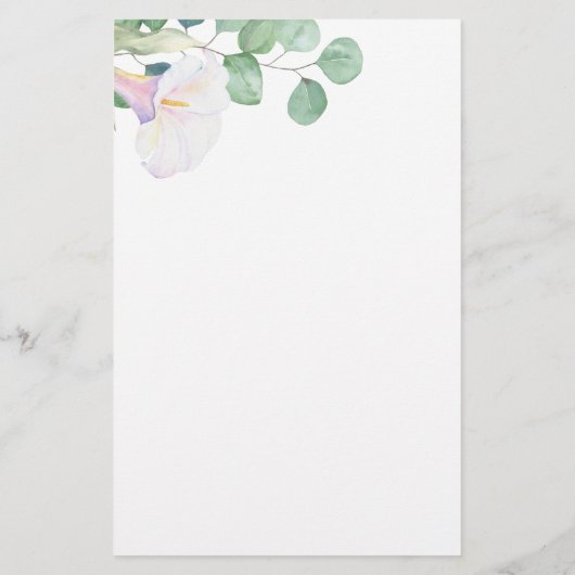 Papier Verdure - Plus ou sous la douche nuptiale (Dos)