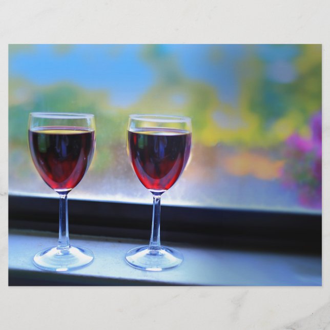 Papier Verre à vin (Devant)