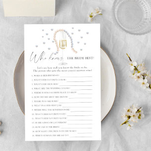 Papier Verre de Prosecco - Qui connaît la mariée meilleur