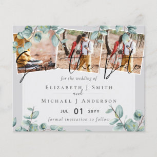 Papier Vert Eucalyptus Lilac Citron gris Mariage