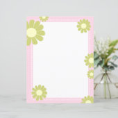 Papier Vert rose pâle (Debout devant)