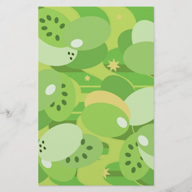 Papier Vert Succulent (Devant)
