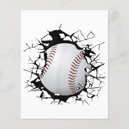 Papier Vêtements de baseball - Baseball (Dos)