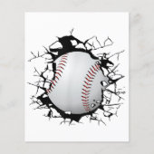 Papier Vêtements de baseball - Baseball (Devant)