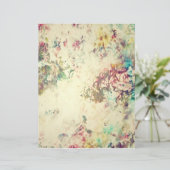 Papier Victoria Texture Terre Vintage (Debout devant)