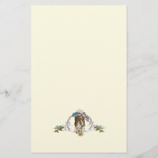 Papier Vierge catholique Marie Jésus Mont Carmel Religieu (Dos)