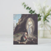 Papier Vierge Marie de Lourdes (Debout devant)