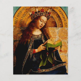 Papier Vierge Marie par Jan van Eyck