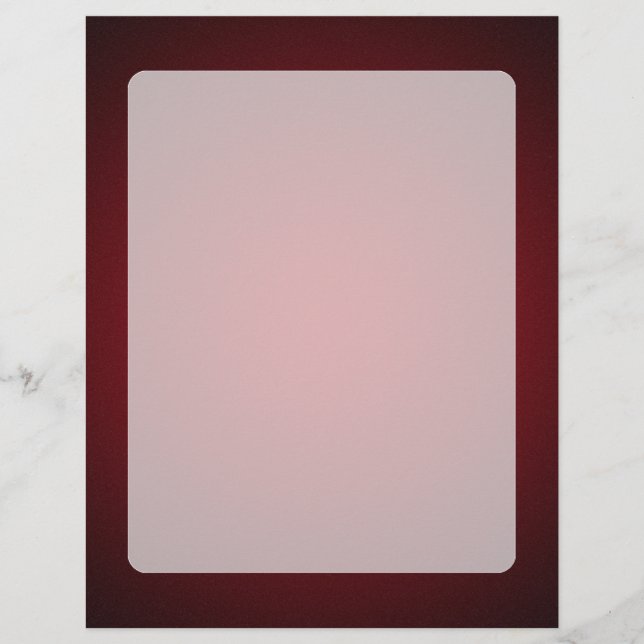 Papier Vignette Grainy rouge-noir (Devant)