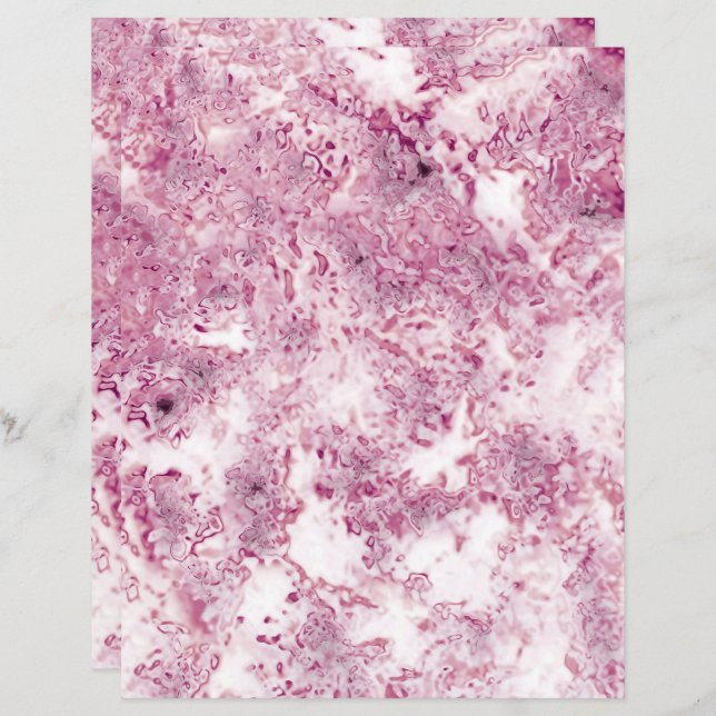 Papier Vin de pierre Ruby Texture (Devant / Derrière)