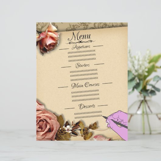 Papier Vintage (Debout devant)