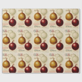 Papier vintage de cadeau d'illustration de (Plat)