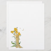 Papier Vintage Fairy Tale, Soirée Primrose, Walter Crane (Devant / Derrière)