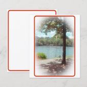 Papier Vintage Lakeside (Devant / Derrière)