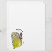 Papier Vintage Mignonne Imaginaire Papillon Fée avec aile (Devant / Derrière)