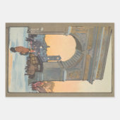 Papier Vintage Noël Wrapper HIVER RUINS, NY (Devant 2)