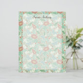 Papier vintage papillon vieilles Clés marguerite P (Debout devant)