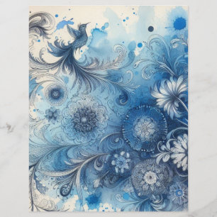 Papier vintage pour journal de bricolage et scrapb