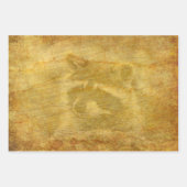 Papier Vintage Racoon (Devant 3)