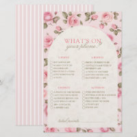 Vintage Rose Qu'Est-Ce Sur Votre Fête des mariées