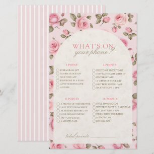 Papier Vintage Rose Qu'Est-Ce Sur Votre Fête des mariées 