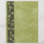 Papier Vintage Wedding, Victorian Grape Vine Program (Dos)