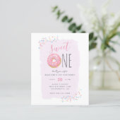 Papier Violet | Budget Donut Sprinkle Sweet 1er anniversa (Debout devant)