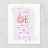 Papier Violet | Budget Donut Sprinkle Sweet 1er anniversa (Devant)