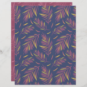 Papier violet de palme