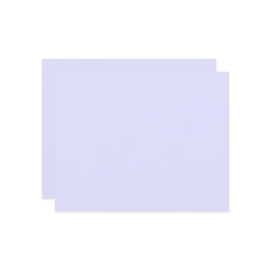 Papier Violet Pervenche Pastel (Devant/Arrière en situation)