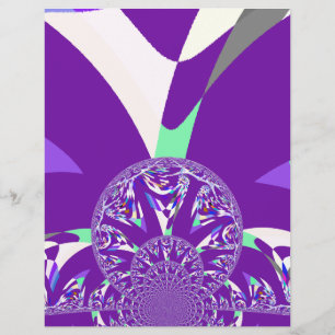 Papier Violet rétro