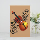 Papier Violin, Lover at Heart_ (Debout devant)